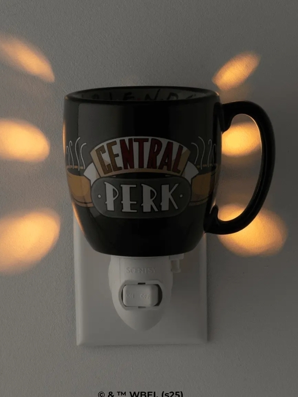 Scentsy Central Perk Mug Mini Wall Warmer